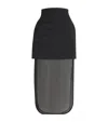 A.w.a.k.e. A. W.a. K.e. Mode Virgin Wool Basque Maxi Skirt