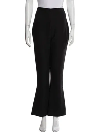 Pre-owned A.w.a.k.e. Wide Leg Pants In Black