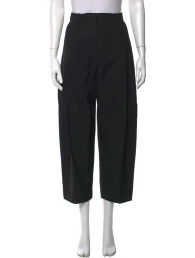 Pre-owned A.w.a.k.e. Wide Leg Pants In Black