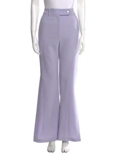 Pre-owned A.w.a.k.e. Wide Leg Pants In Purple