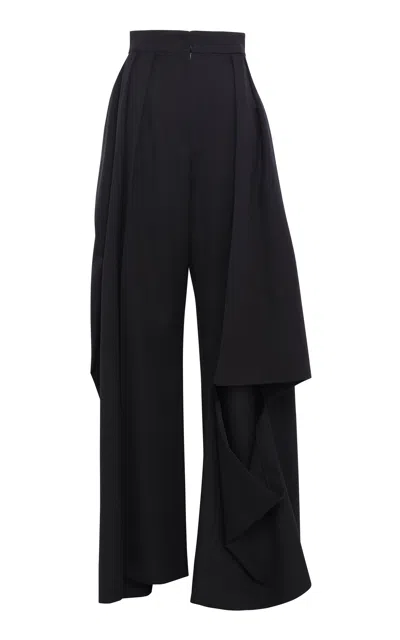 A.W.A.K.E. WOOL SPLIT HEM FLARED PANTS