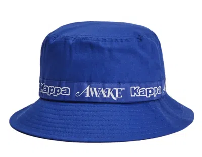 Pre-owned Awake X Kappa Evan Hat In Blue/royal