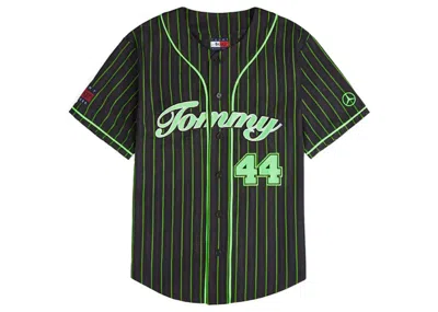 Pre-owned Awake X Tommy X Mercedesamg F1 Lewis Baseball Jersey In Black