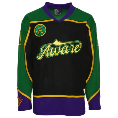 Aware Brand Mens  111 Hockey Jersey In Multi/black