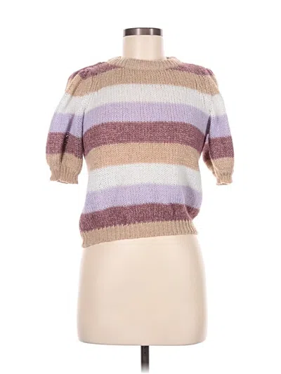 Pre-owned Aware By Vero Moda Pullover Sweater In Purple