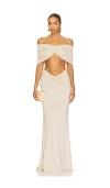Awave Studio Drop Shoulder Top And Draped Long Skirt Set