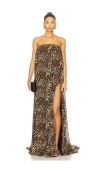 Awave Studio Long Dress With Leg Slits