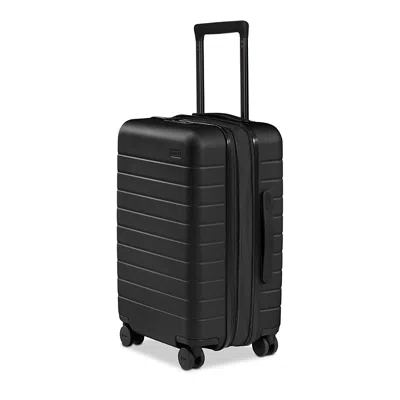 Away 21 Carry On Flex Luggage In Jet Black