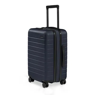 Away 23 Bigger Carry On Flex Luggage In Navy Blue
