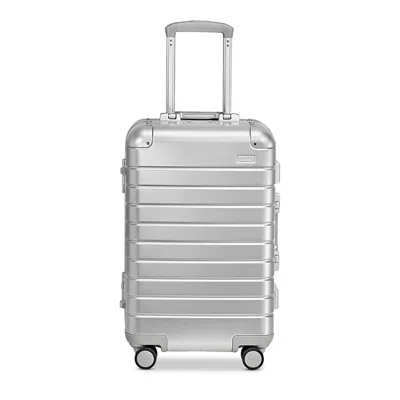 Away 23 The Bigger Carry On Aluminum Edition Luggage In Gray