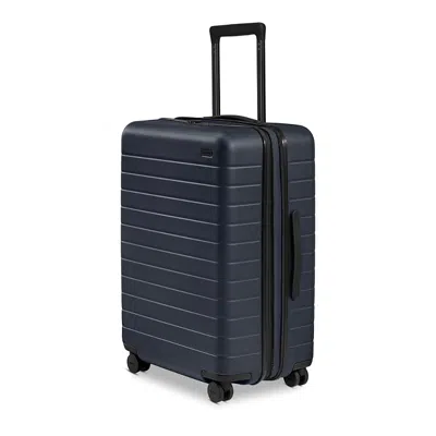 Away 26 Medium Flex Luggage In Navy Blue