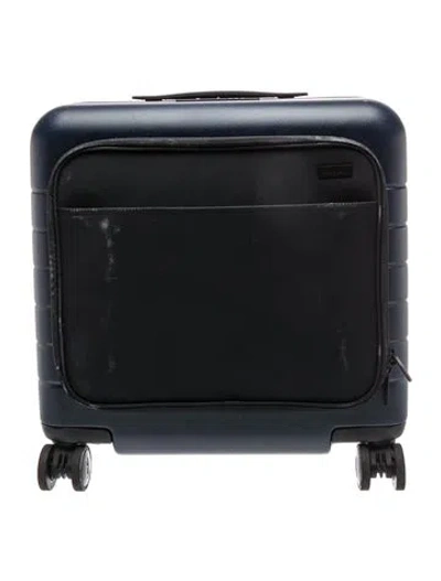 Pre-owned Away Blue Polycarbonate Carry-on