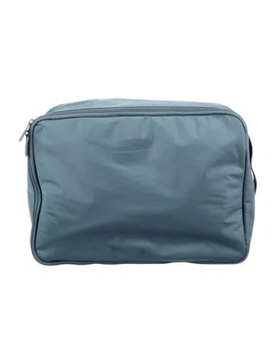 Pre-owned Away Cosmetic Bag In Blue