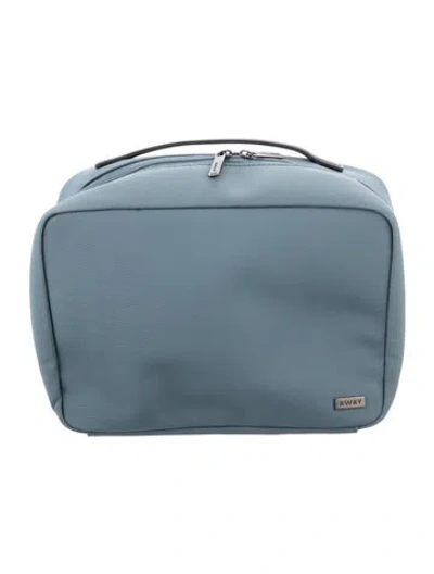 Pre-owned Away Cosmetic Case In Blue