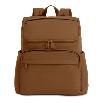Away Featherlight Diaper Backpack In Amaro Brown