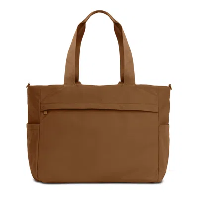 Away Featherlight Diaper Tote In Amaro Brown