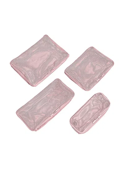 Away Insider Packing Cubes, Set Of 4 In Pink