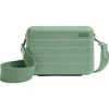 Away Mini Polycarbonate Crossbody Bag In Green