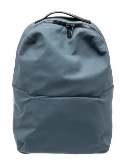 Pre-owned Away Nylon Backpack In Blue