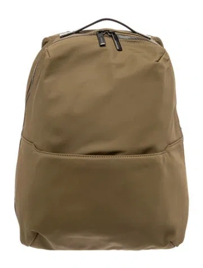 Pre-owned Away Nylon Backpack In Green