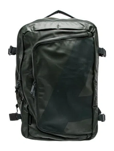 Pre-owned Away Nylon Backpack In Green