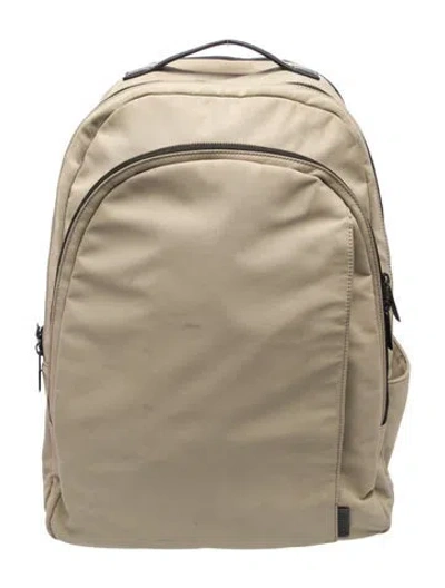 Pre-owned Away Nylon Backpack In Neutral