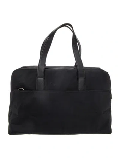 Pre-owned Away Nylon Briefcase In Black