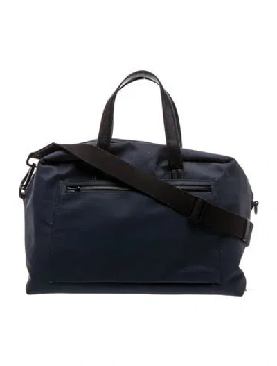 Pre-owned Away Nylon Briefcase In Blue