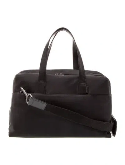 Pre-owned Away Nylon Crossbody Bag In Black