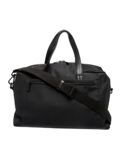Pre-owned Away Nylon Messenger Bag In Black