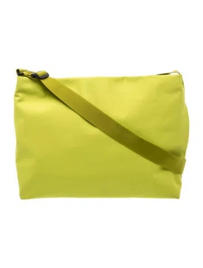 Pre-owned Away Nylon Shoulder Bag In Green