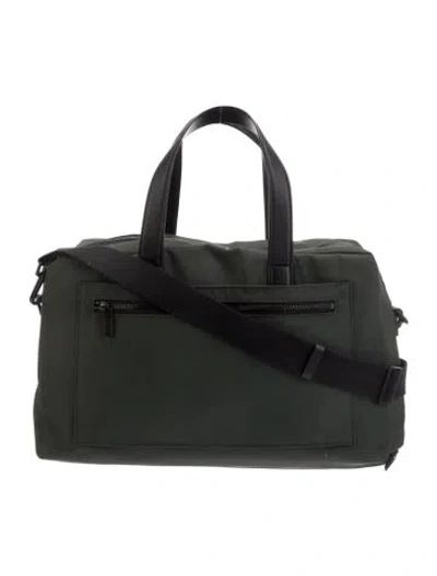 Pre-owned Away Nylon Top Handle Bag In Black