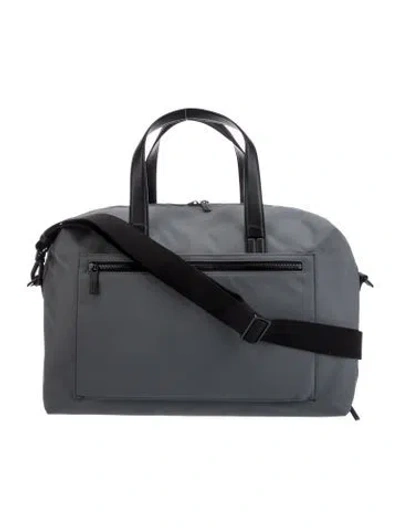 Pre-owned Away Nylon Top Handle Bag In Gray