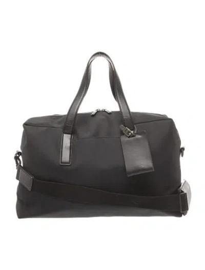 Pre-owned Away Nylon Weekender Bag In Black