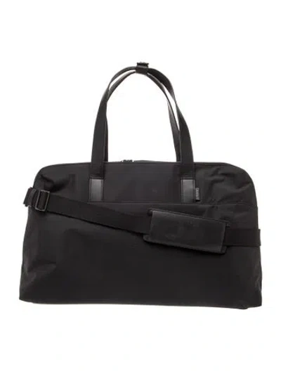 Pre-owned Away Nylon Weekender Bag In Black