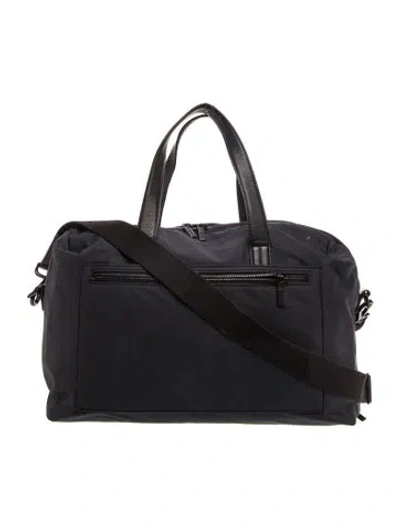 Pre-owned Away Nylon Weekender Bag In Black