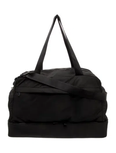 Pre-owned Away Nylon Weekender Bag In Black