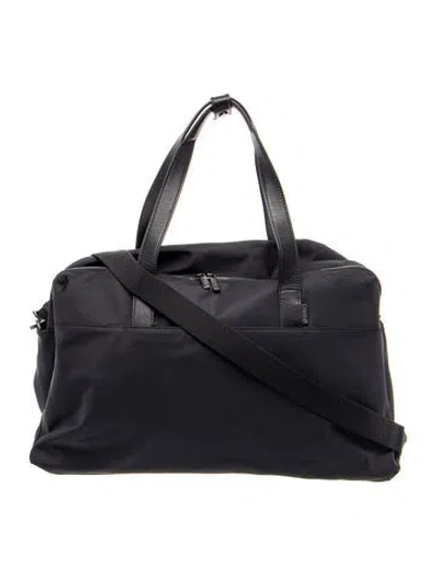 Pre-owned Away Nylon Weekender Bag In Blue