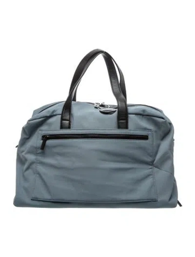 Pre-owned Away Nylon Weekender Bag In Gray