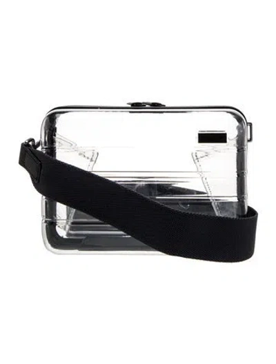 Pre-owned Away Pvc Crossbody Bag In Blue