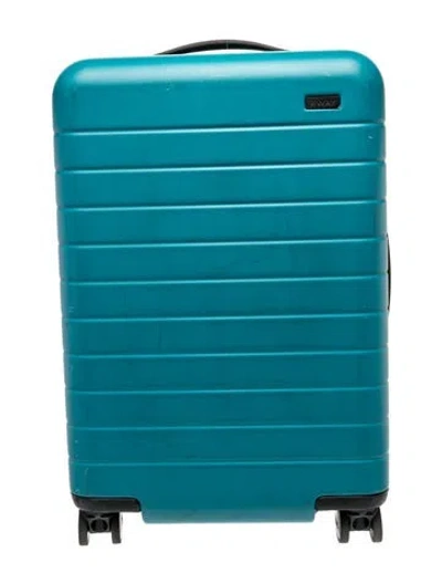 Pre-owned Away Suitcase In Blue
