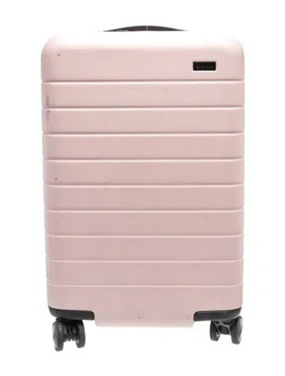 Pre-owned Away Suitcase In Pink