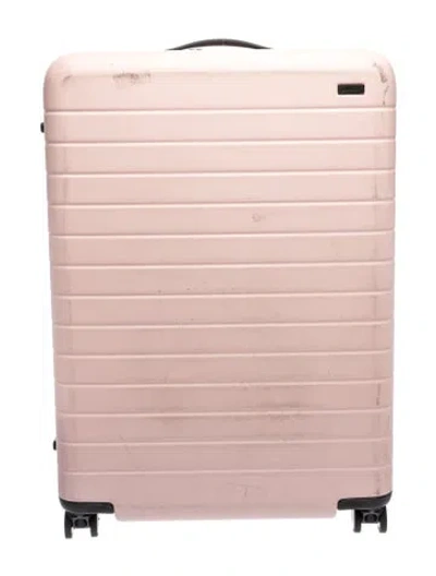 Pre-owned Away Suitcase In Pink