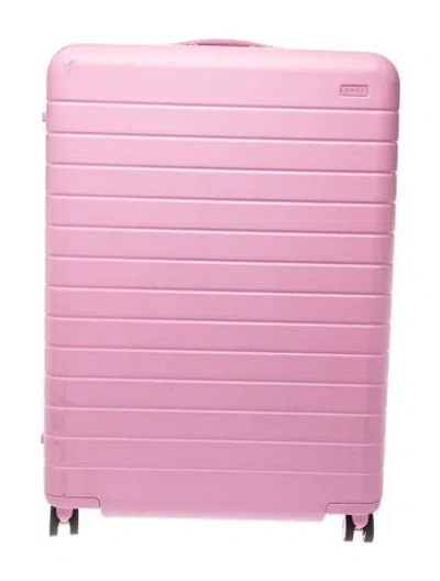 Pre-owned Away Suitcase In Pink