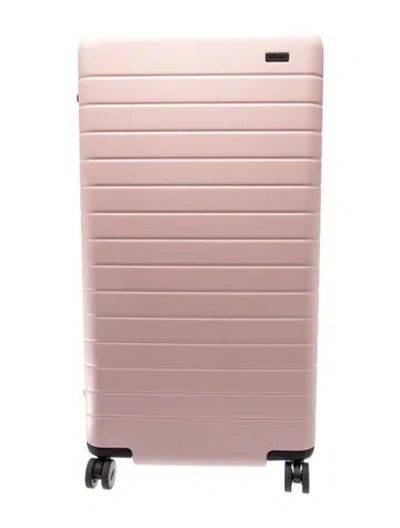 Pre-owned Away Suitcase In Pink