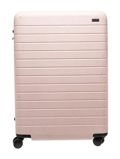 Pre-owned Away Suitcase In Pink