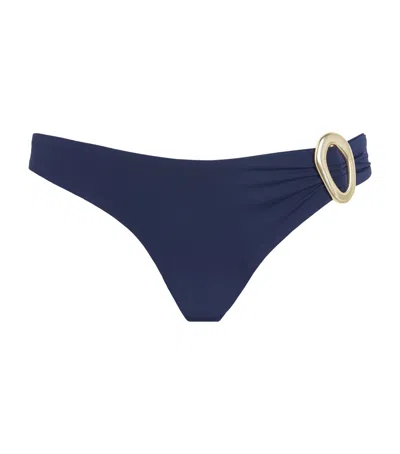Away That Day Cabo Verde Bikini Bottoms In Navy