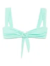 Away That Day Cannes Bikinis Top In Blue