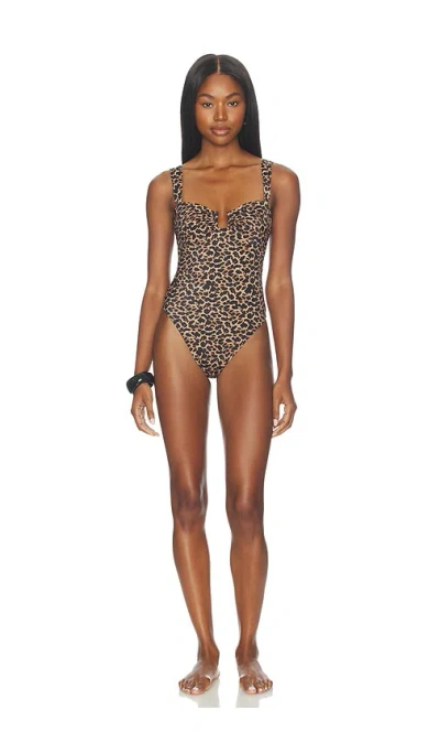Away That Day Cannes One Piece In Brown