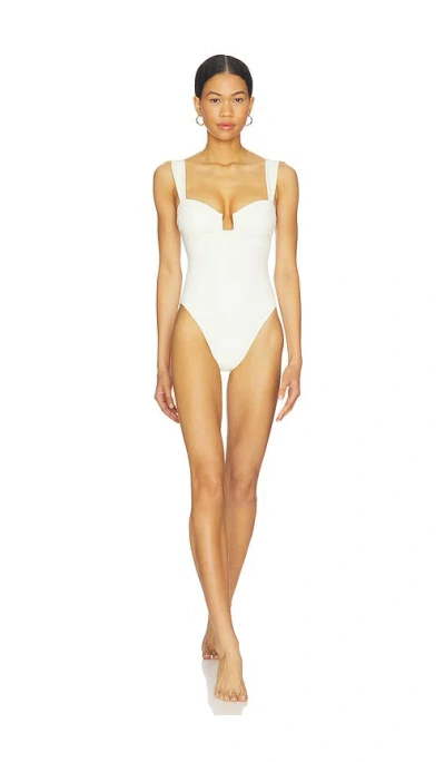 Away That Day Cannes One Piece In White